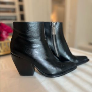 Chloe Black Ankle Boots